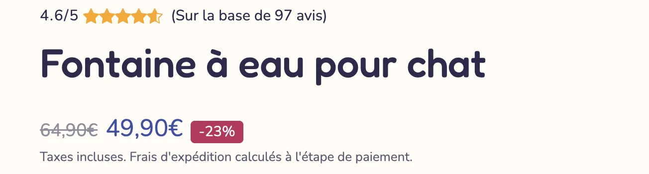 Aperçu : Note en étoiles sous le titre