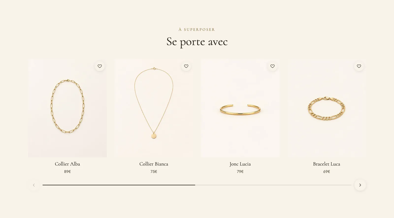 Aperçu : Recommandations et produits consultés