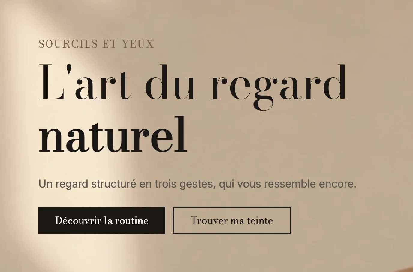 Aperçu : Typographie globale